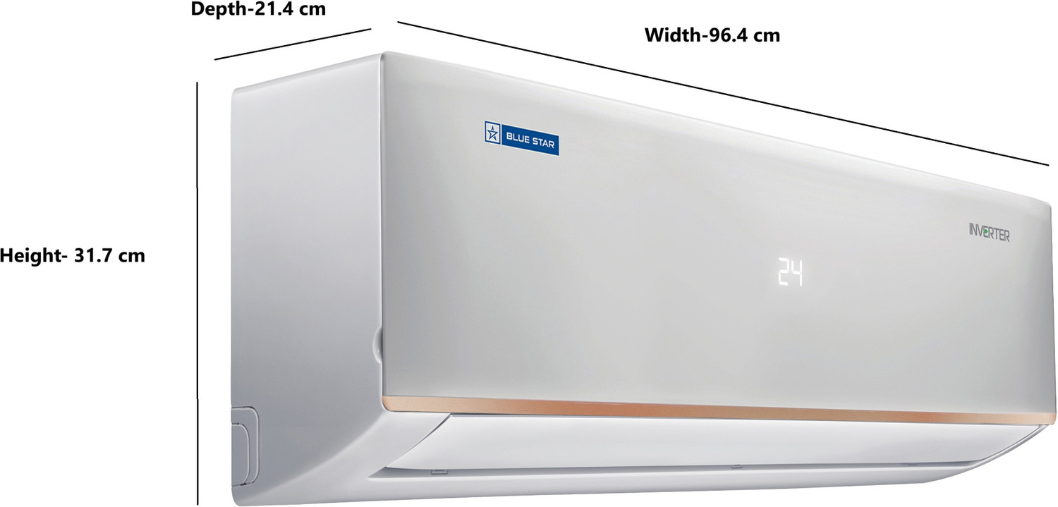 Image of Blue Star 2024 Model 1.5 Ton 3 Star Split Inverter Hot and Cold AC