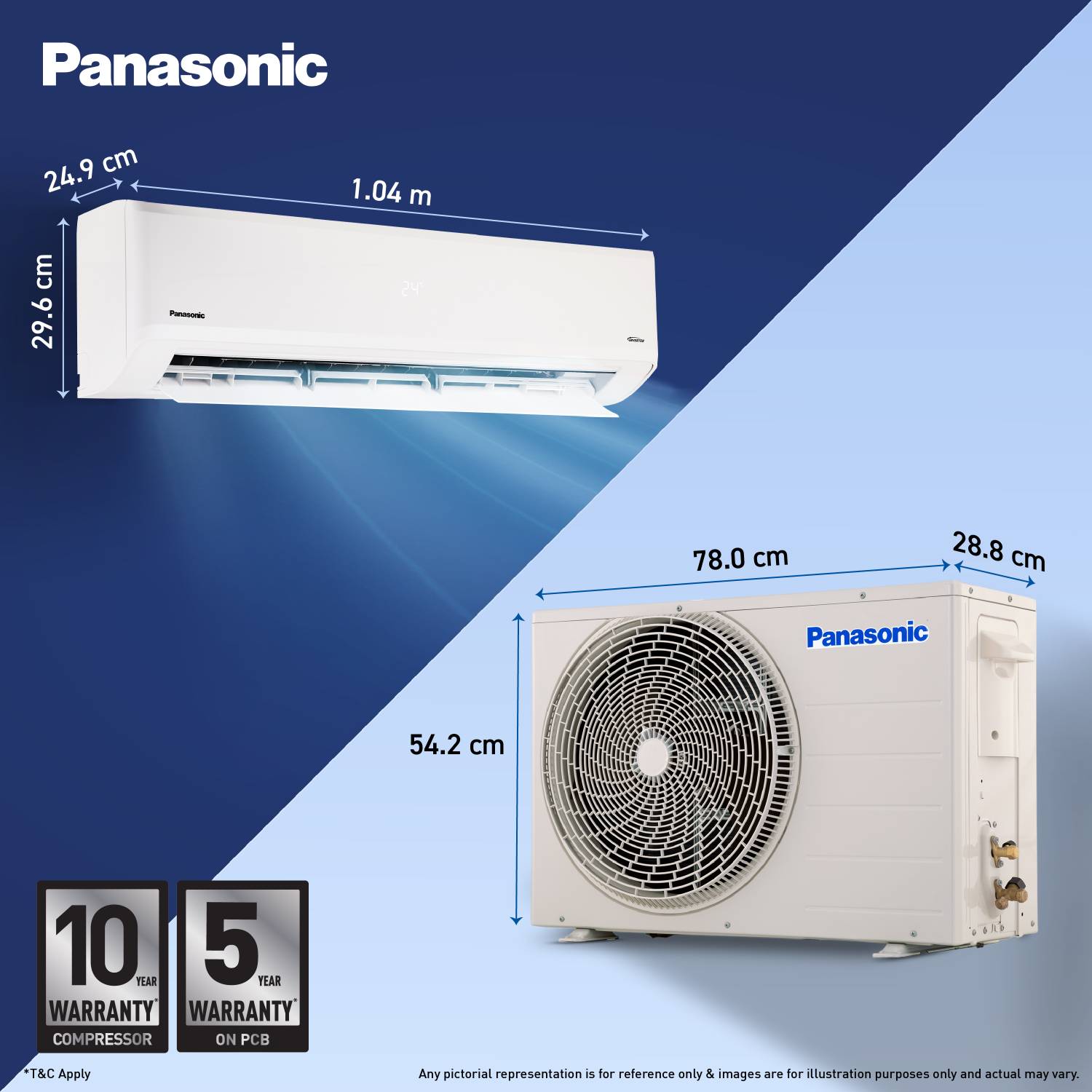 Panasonic 2026 1.5 Ton 4 Star Split Inverter AC - Image 4