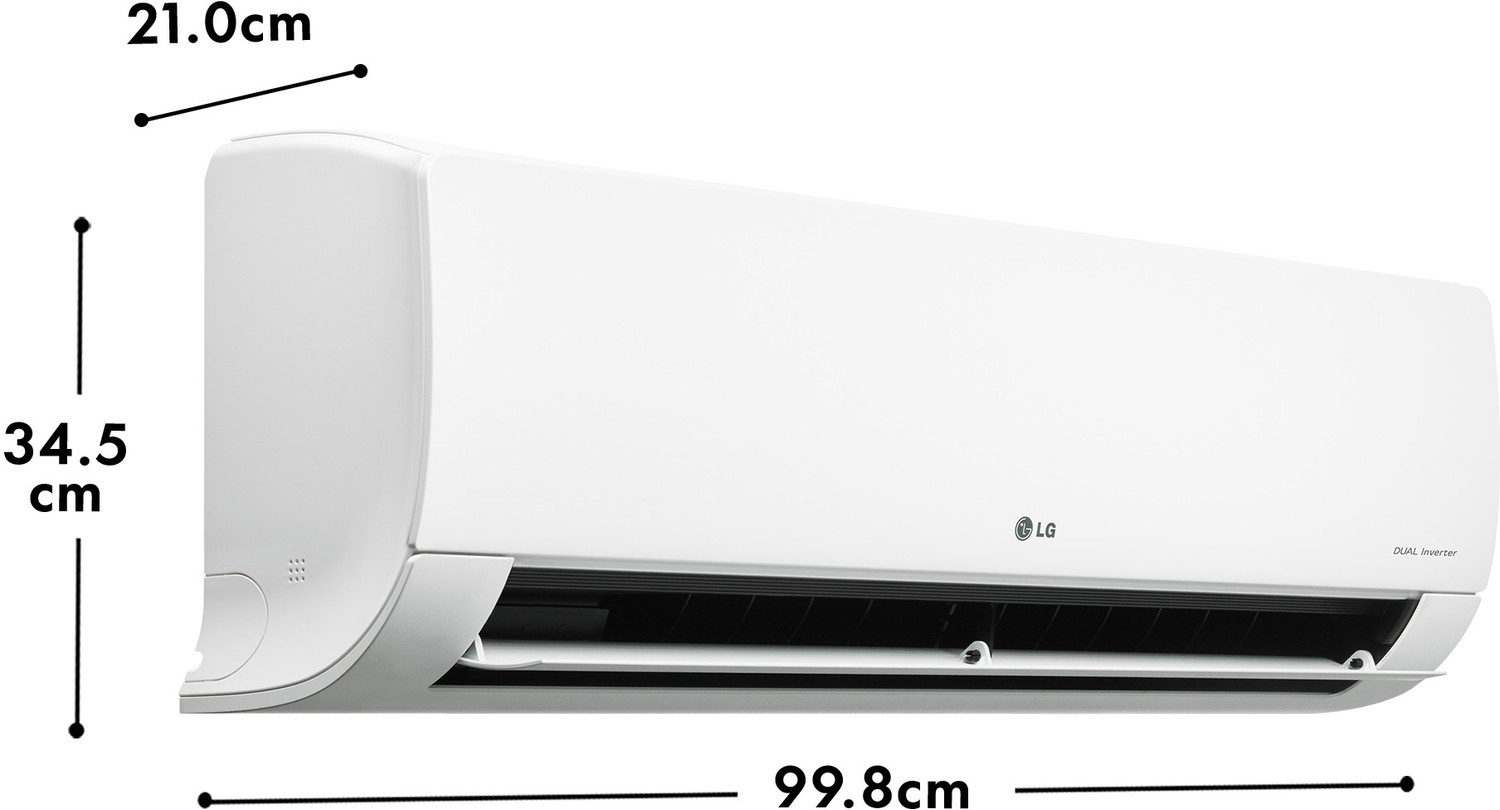 Image of LG 2023 Model 1.5 Ton 4 Star Split Inverter 4 Way Swing, HD Filter with Anti-Virus Protection AC