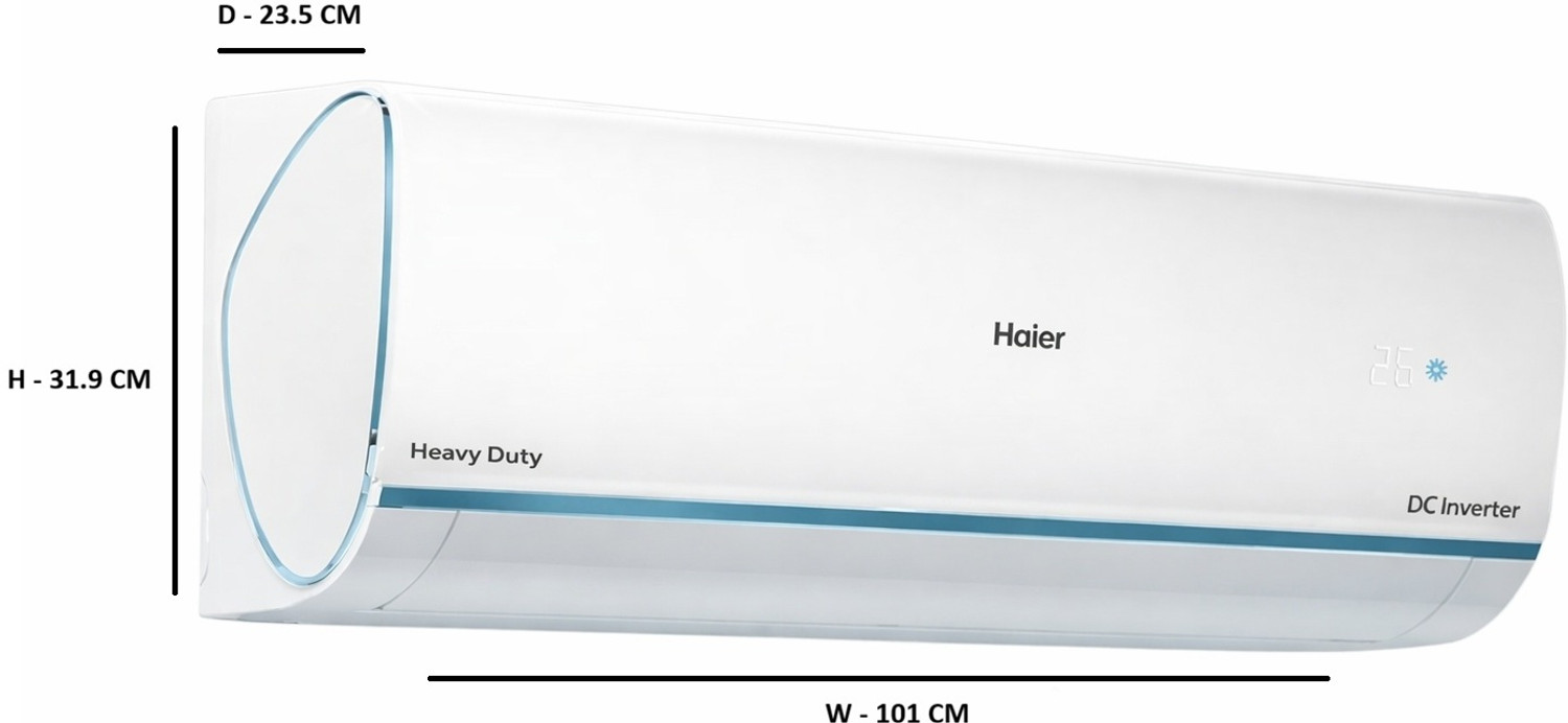 Image of Haier 2025 Model 1.6 Ton 5 Star Split Inverter with Wi-fi AC