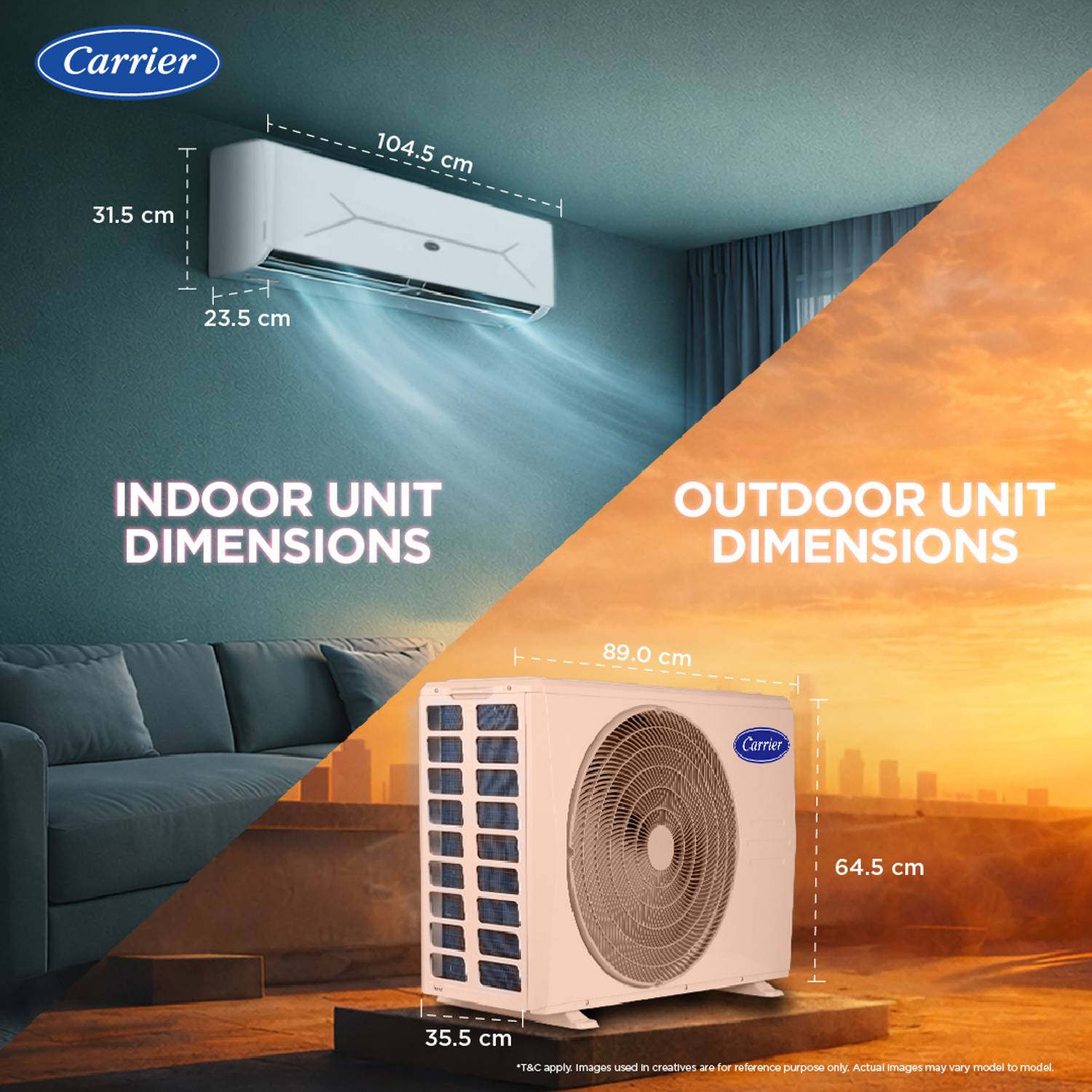CARRIER 2026 Model 2 Ton 5 Star Split AI Inverter AC - Image 4