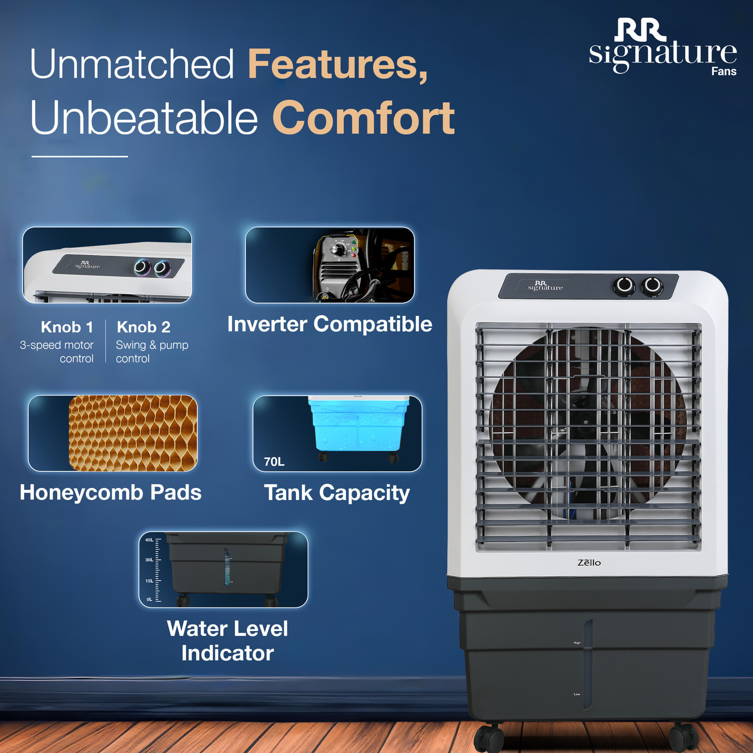 Image of RR 70 L Room /Personal Air Cooler