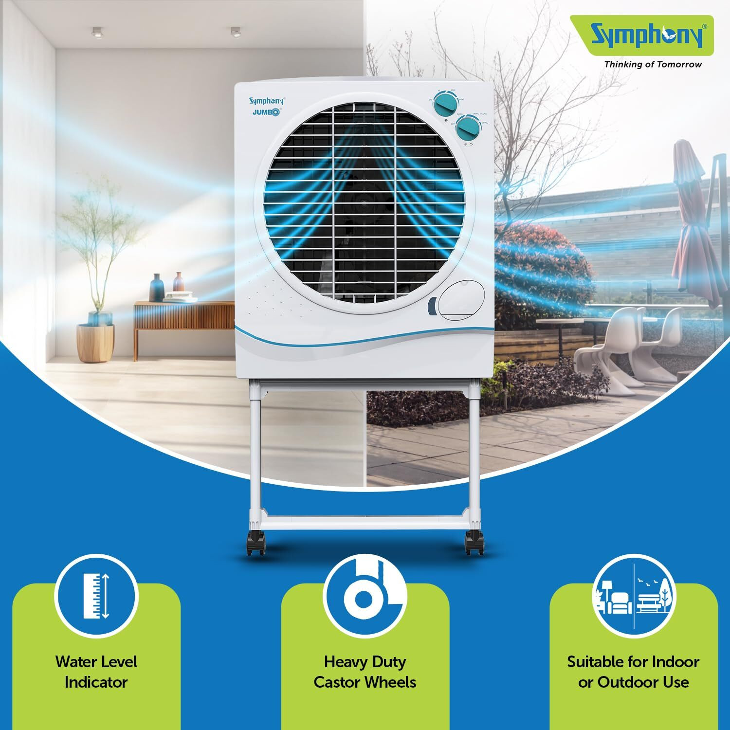 Image of Symphony 70 L Room /Personal Air Cooler