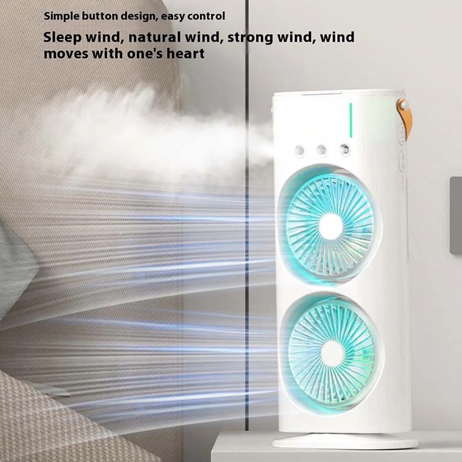 Image of Luranol Table Fan High Speed for Home,Desktop Fan,3 Speeds Usb TableFan for Home kitchen Mini Handheld Portable Rechargeable, Small Type-c charger cable USB Fan