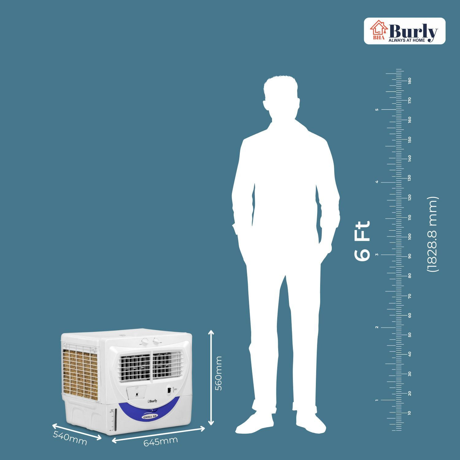 Image of BHABURLY 55 L Window Air Cooler
