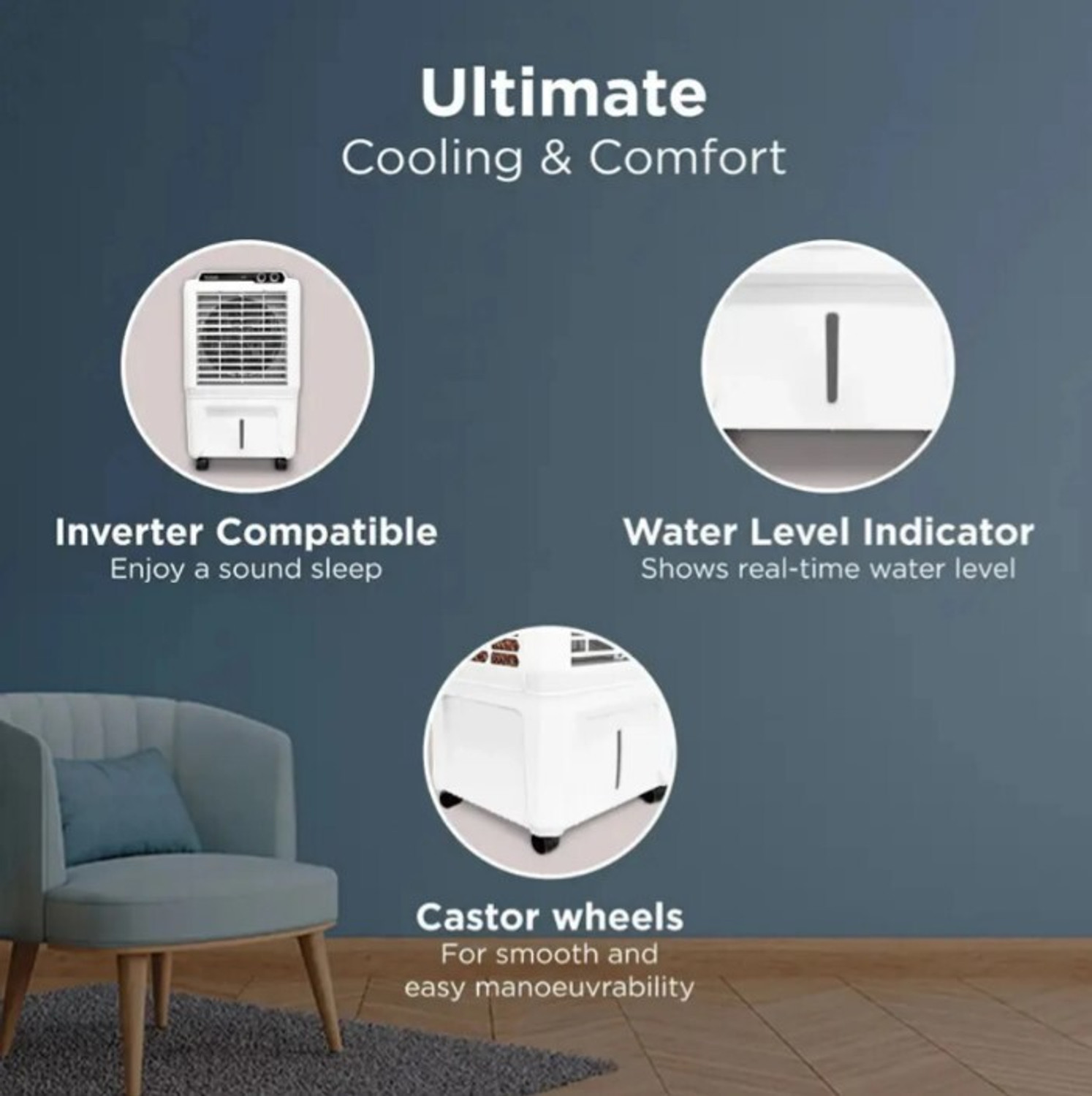 Image of Hindware 45 L Room /Personal Air Cooler