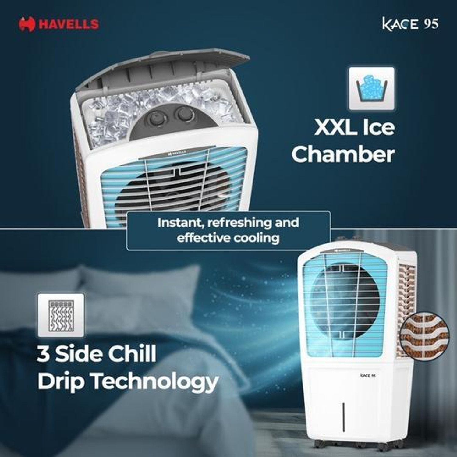 Image of HAVELLS 95 L Desert Air Cooler