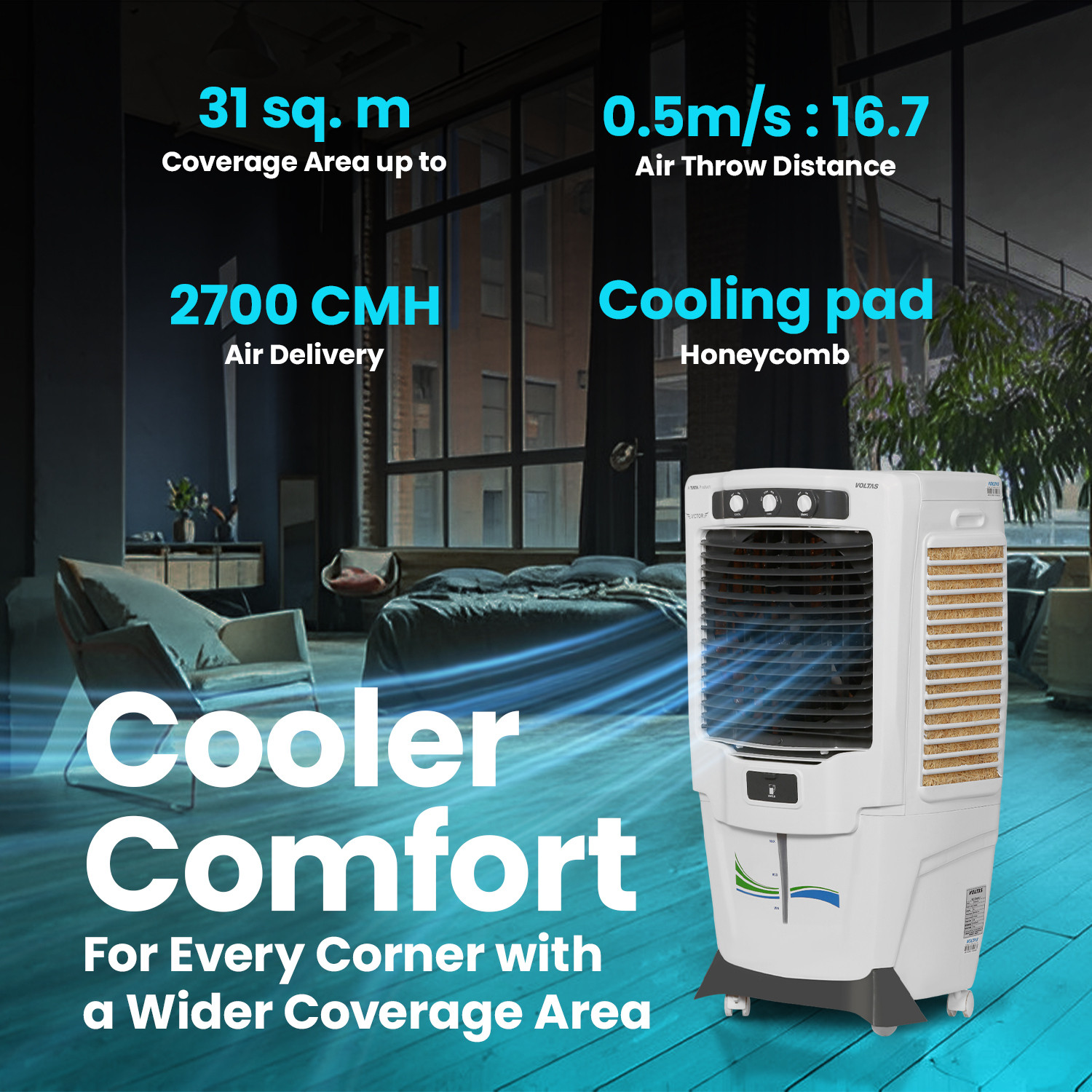 Image of Voltas 55 L Desert Air Cooler