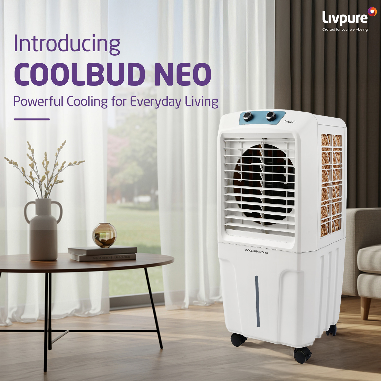 Image of LIVPURE 48 L Desert Air Cooler