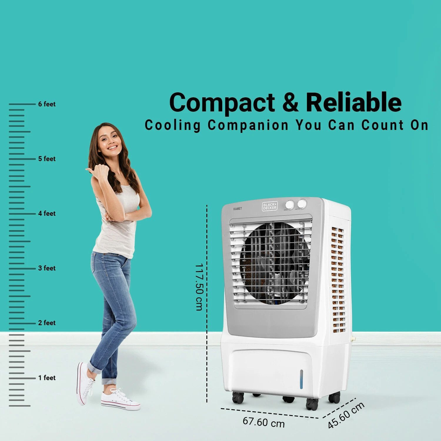 Image of BLACK+DECKER 65 L Desert Air Cooler