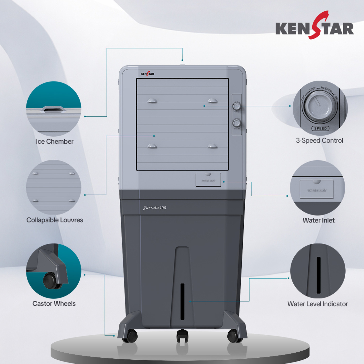 Image of Kenstar 100 L Desert Air Cooler