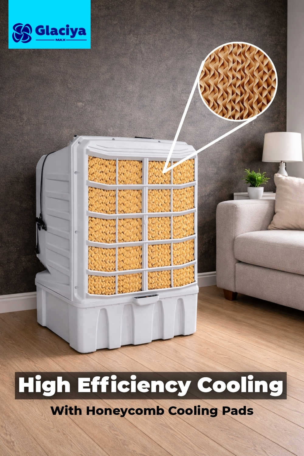 Image of GLACIYA 25 L Room /Personal Air Cooler