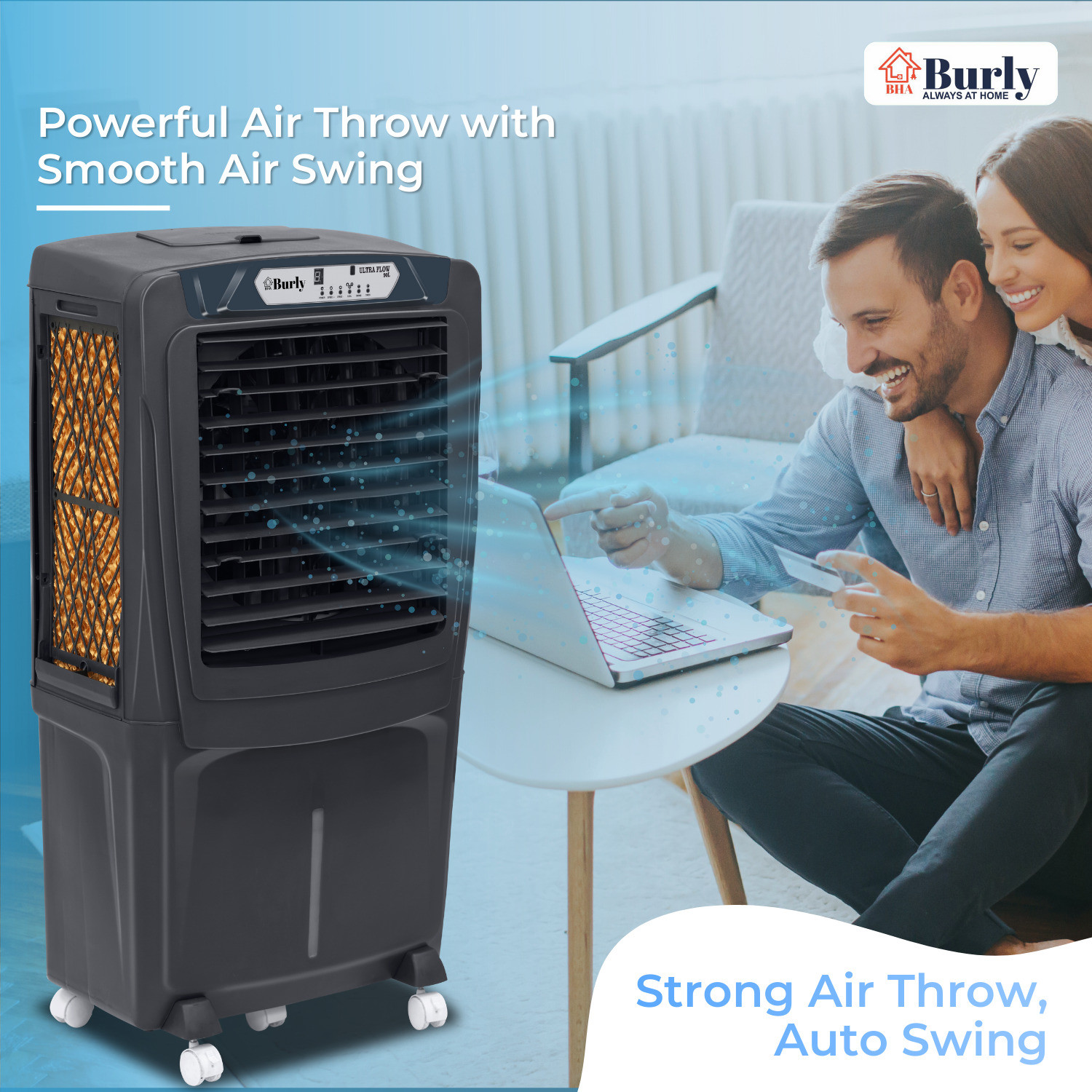Image of BHABURLY 90 L Room /Personal Air Cooler