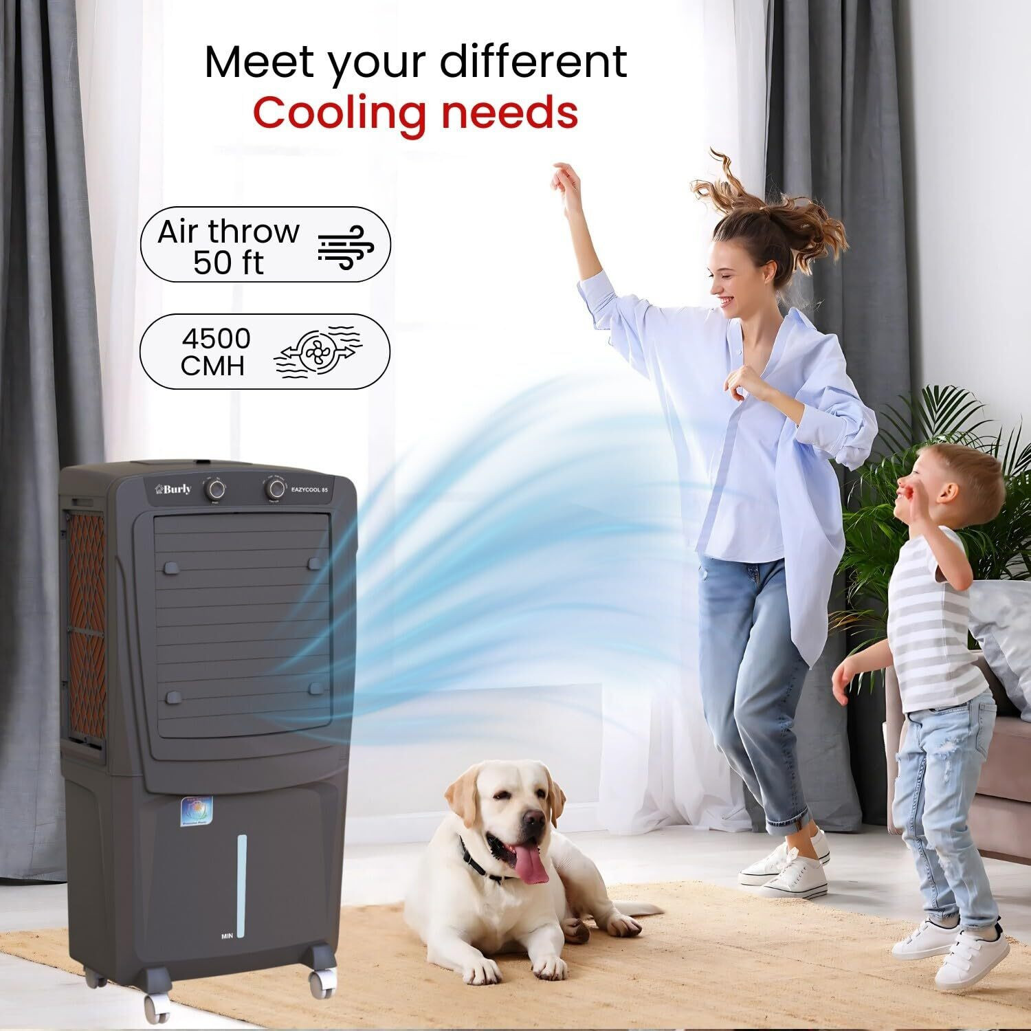 Image of BHABURLY 85 L Desert Air Cooler