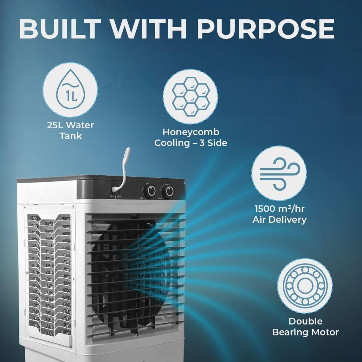 Image of Airsmart Electronics Private Limited 25 L Room /Personal Air Cooler