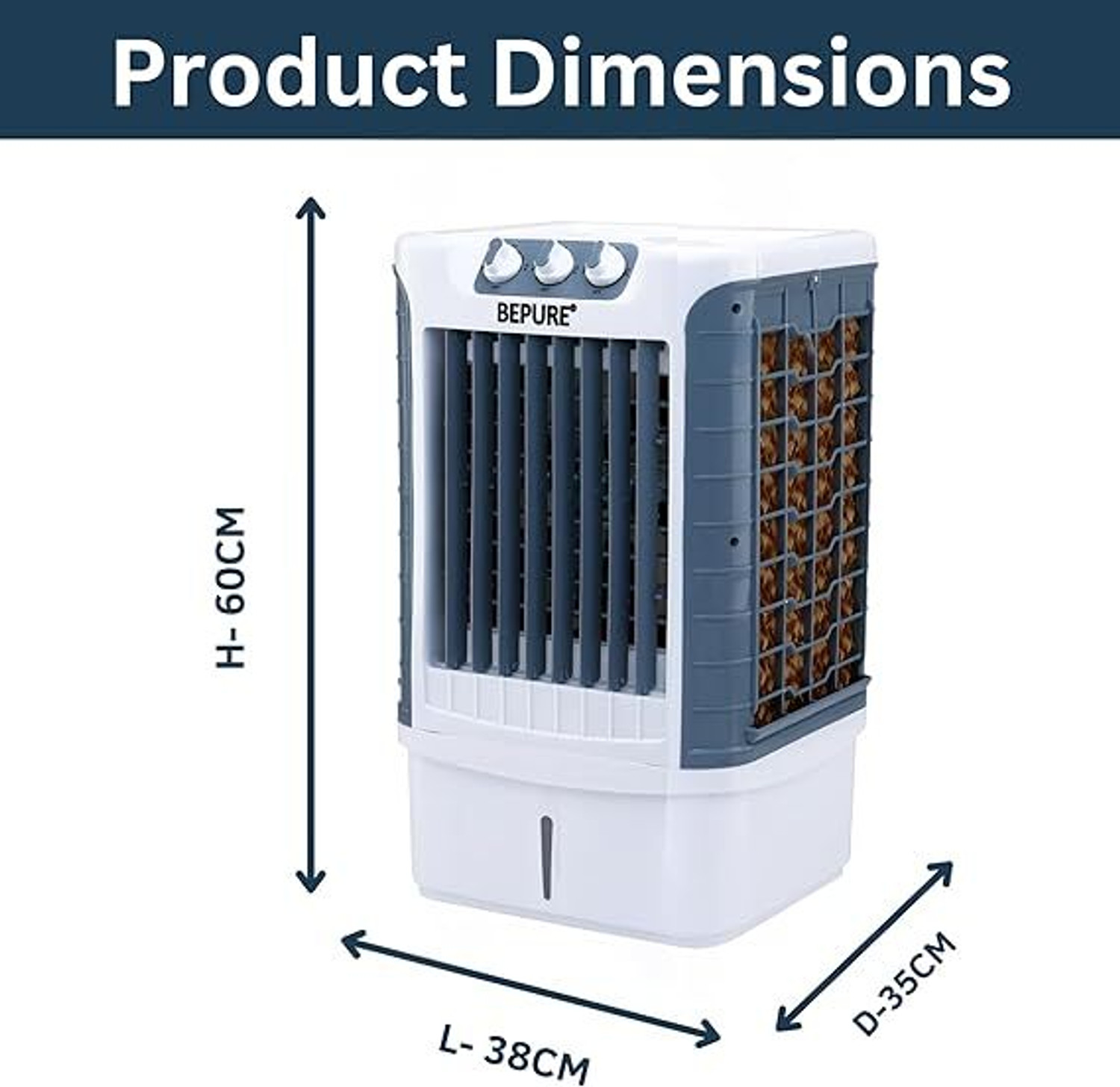 Image of BePURE 12 L Room /Personal Air Cooler