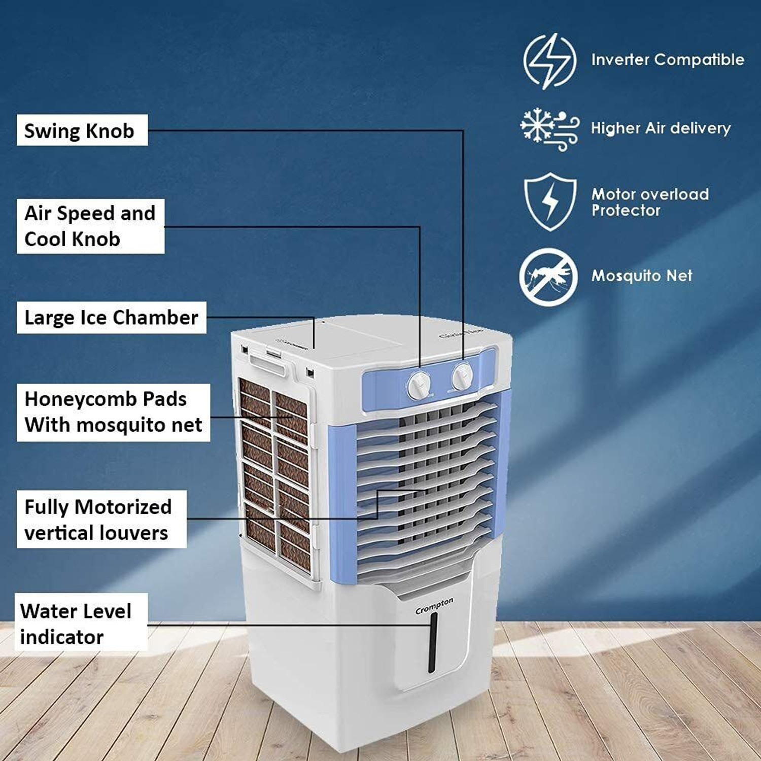 Image of Crompton 10 L Room /Personal Air Cooler