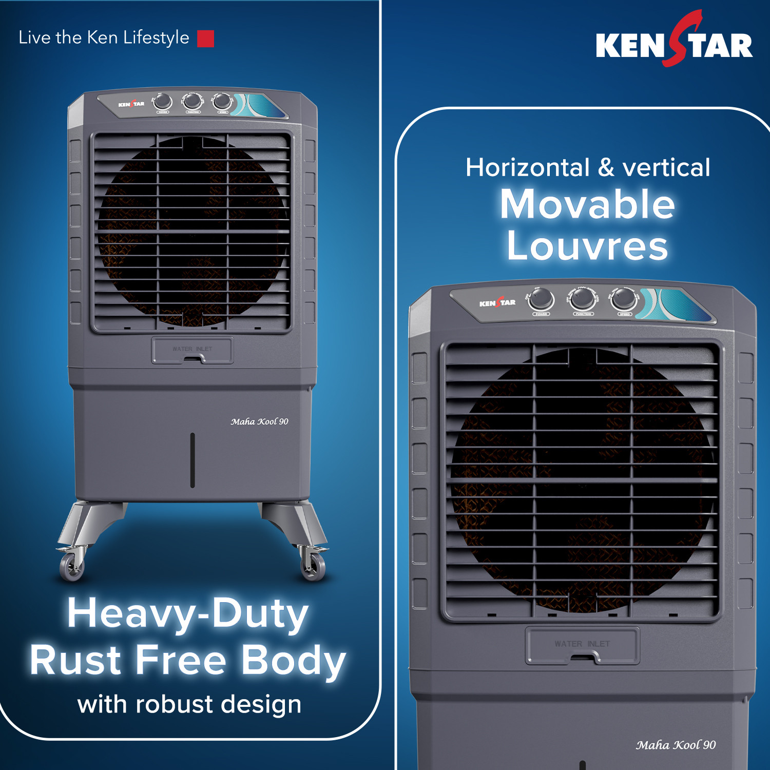 Image of Kenstar 90 L Desert Air Cooler