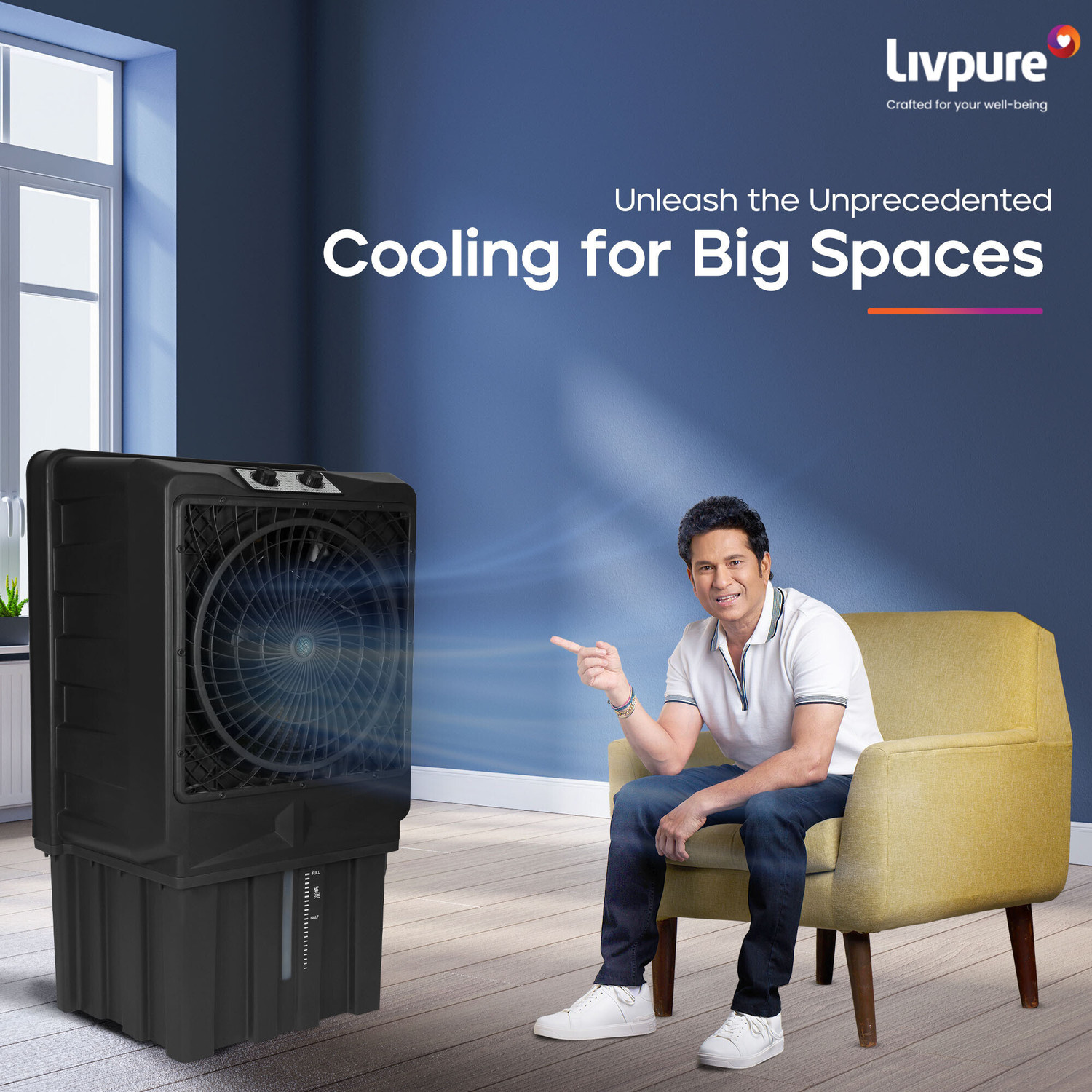 Image of LIVPURE 100 L Desert Air Cooler