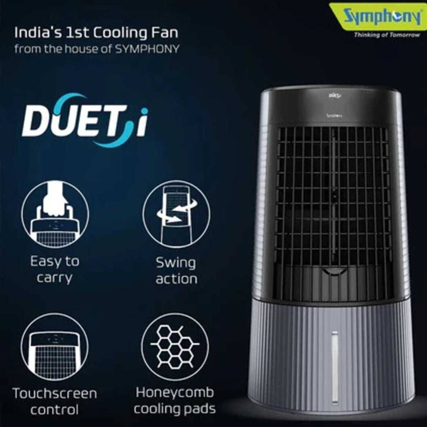 Symphony 6 L Room/Personal Air Cooler