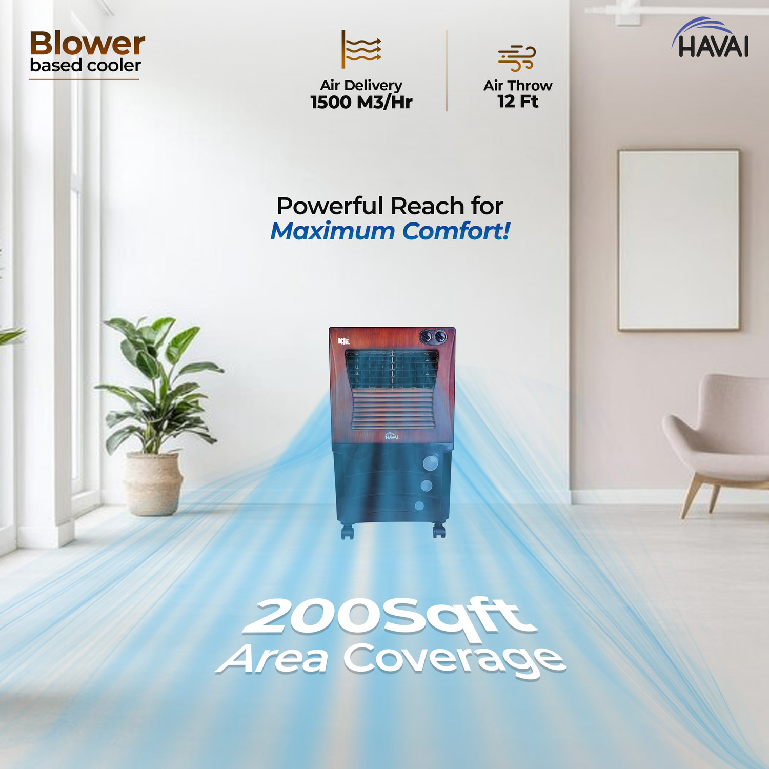 Image of Havai 60 L Room /Personal Air Cooler