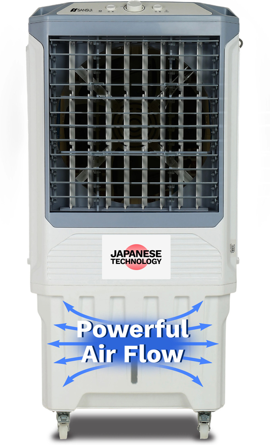 Image of Sansui 80 L Desert Air Cooler PowerFul Air Throw, Low Power Consumption