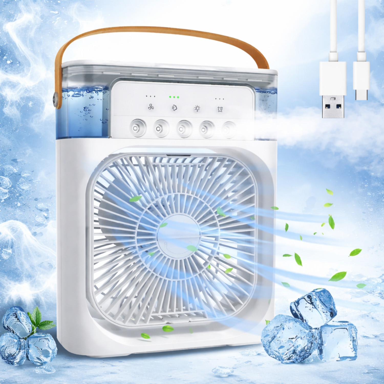 Image of MYCHNw 600 ml Room /Personal Air Cooler