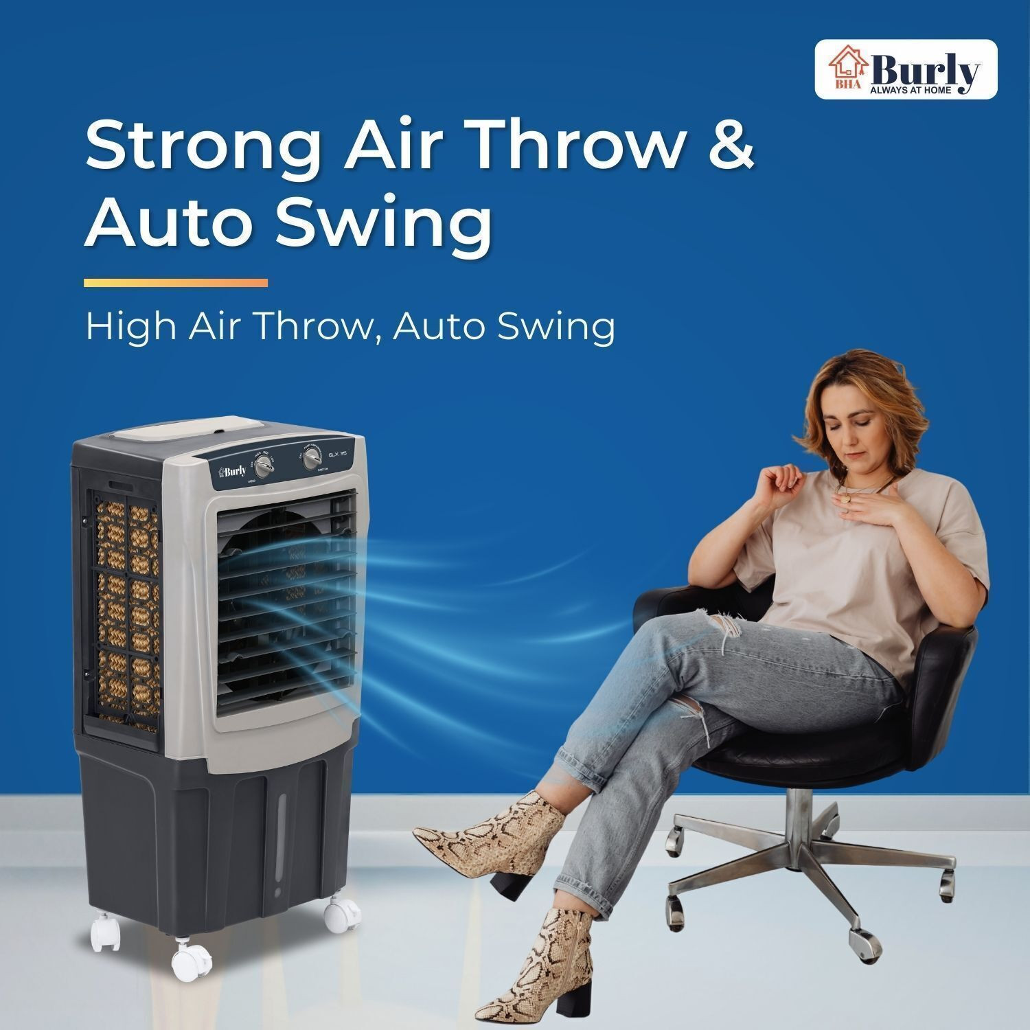 Image of BHABURLY 35 L Room /Personal Air Cooler