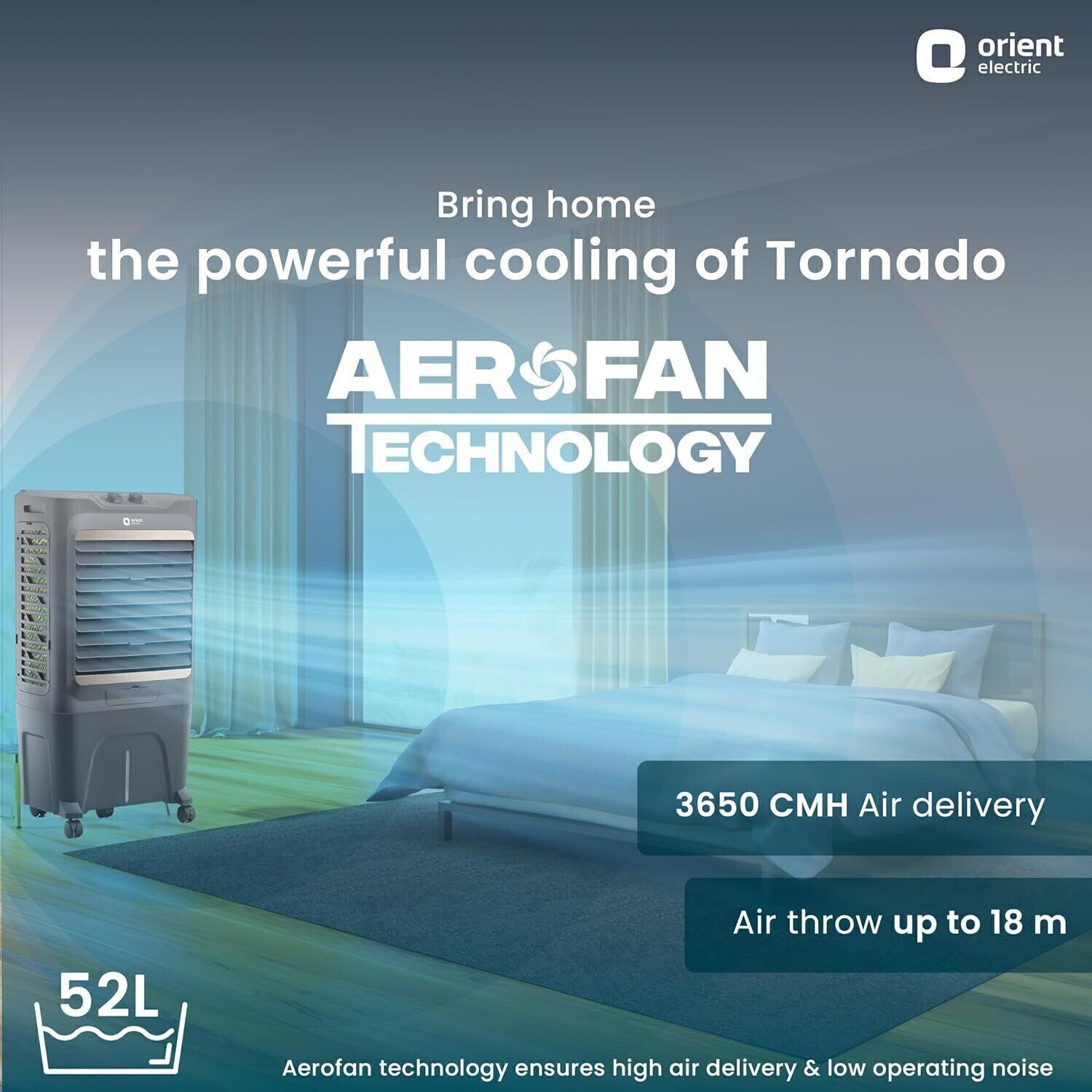 Image of Orient Electric 52 L Desert Air Cooler