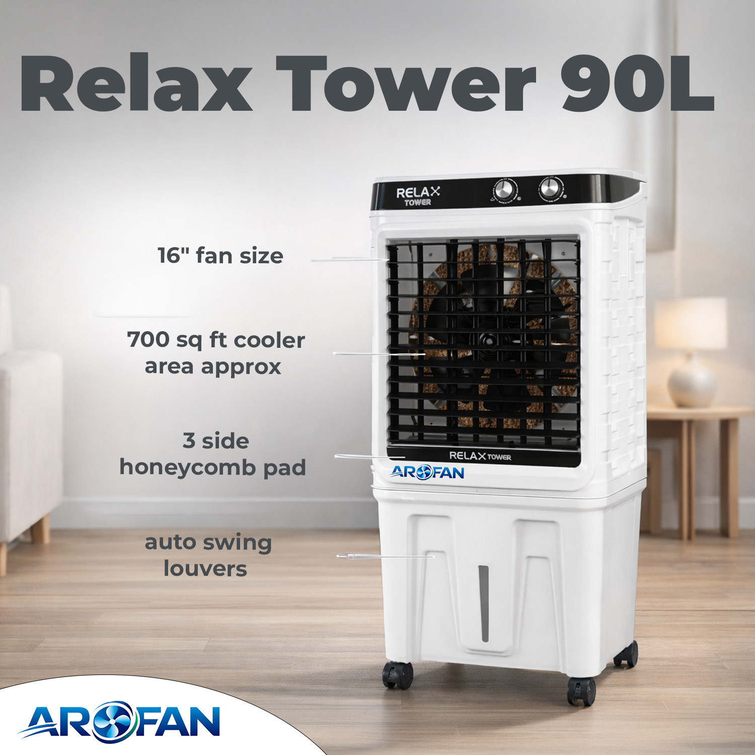Image of AROFAN 90 L Desert Air Cooler
