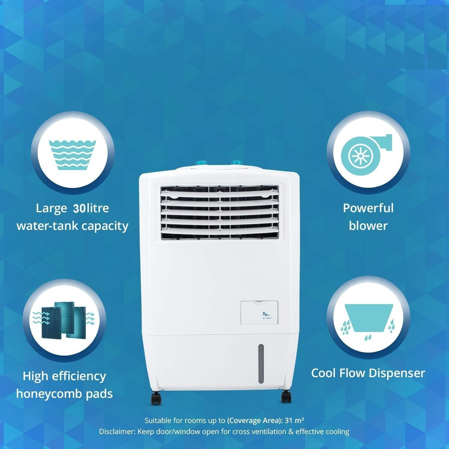 Image of Symphony 30 L Room /Personal Air Cooler