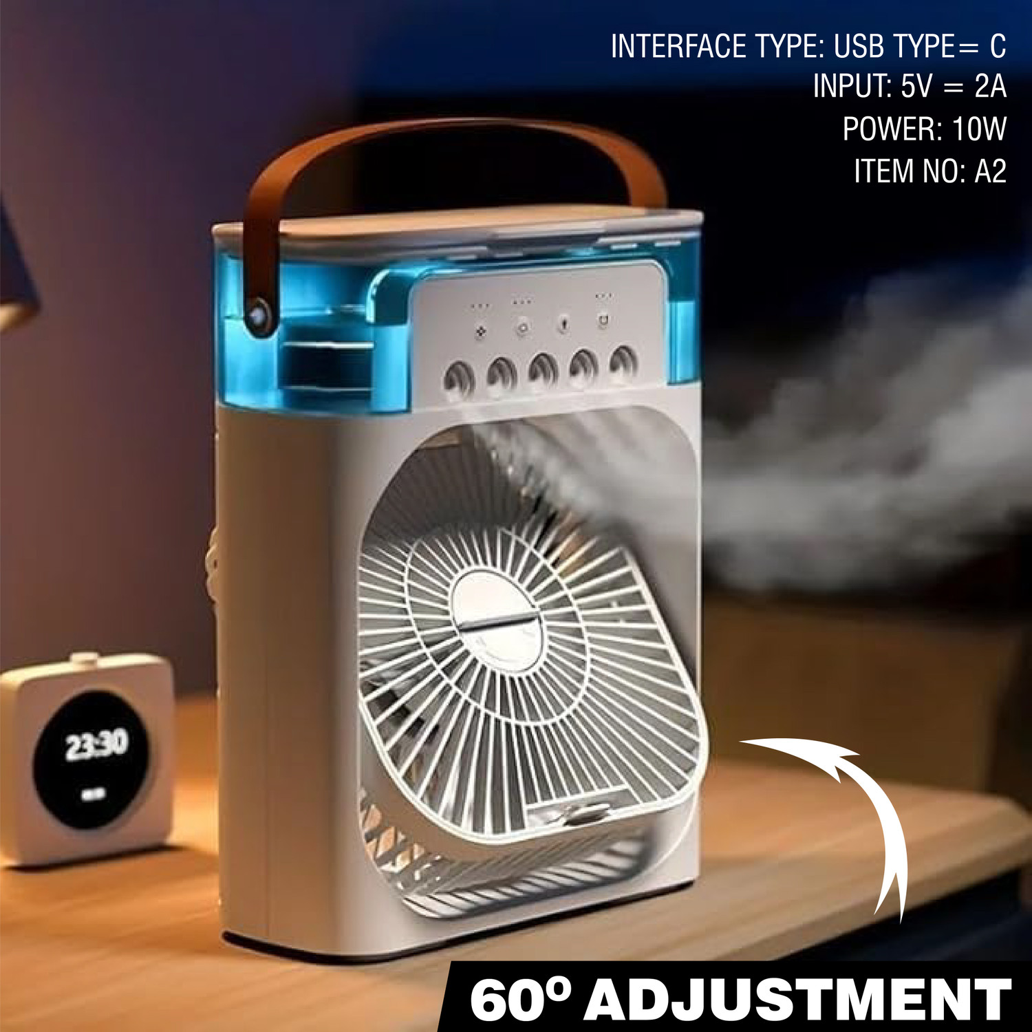 Image of MIKANIX 600 ml Room /Personal Air Cooler