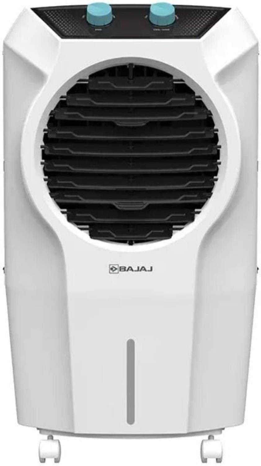 BAJAJ 42 L Room/Personal Air Cooler (White, Shield Series Glanza