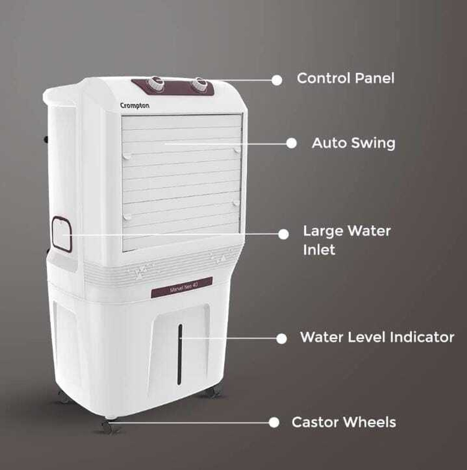 Image of Crompton 40 L Room /Personal Air Cooler
