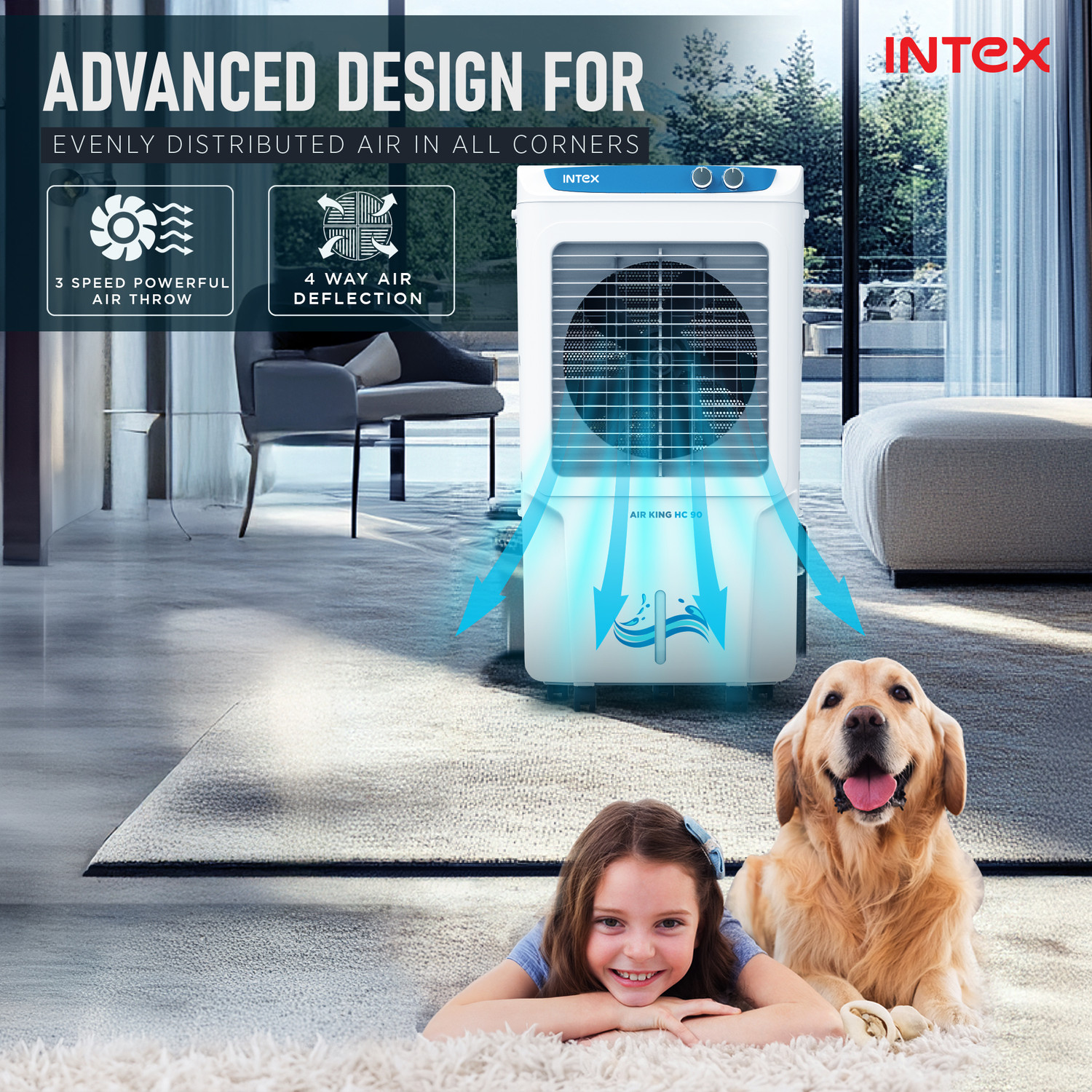 Image of Intex 90 L Desert Air Cooler