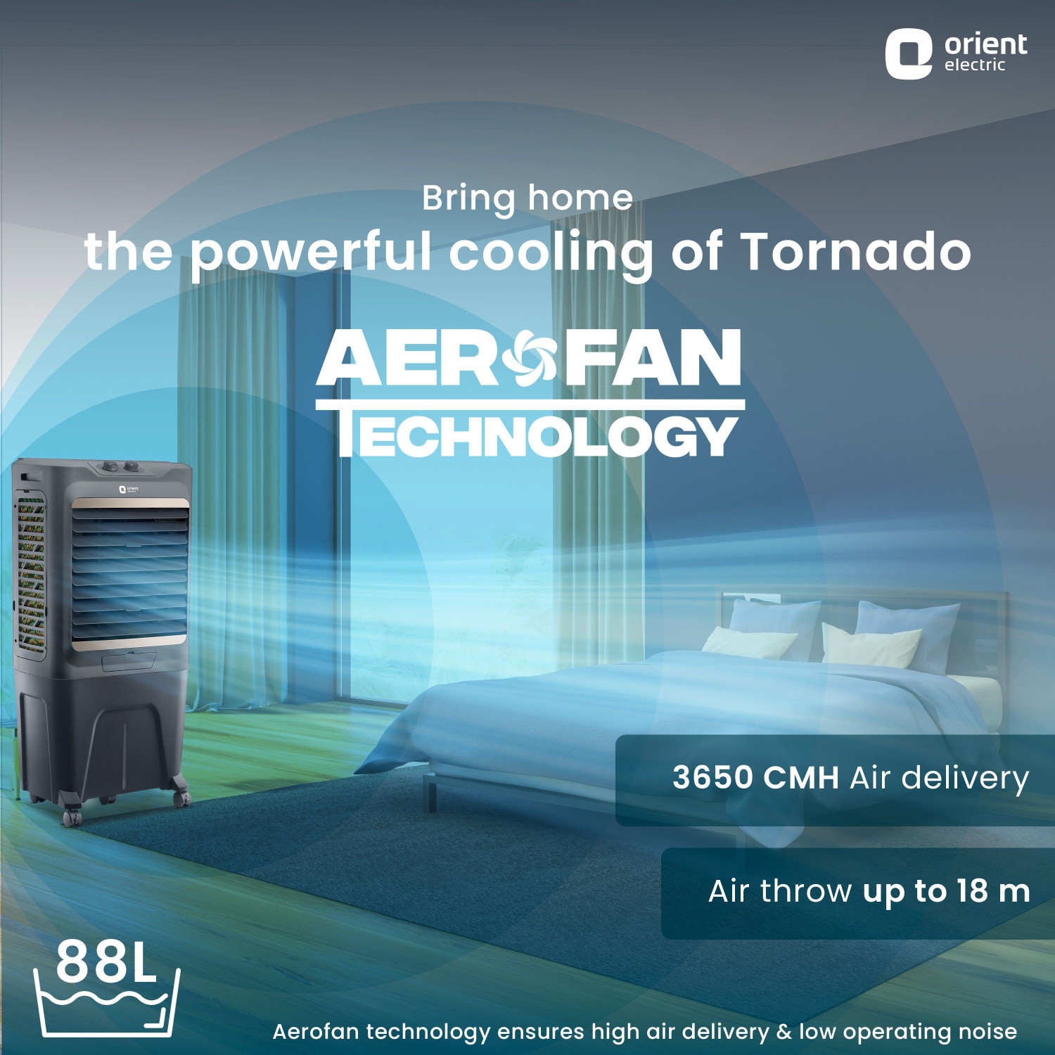 Image of Orient Electric 88 L Desert Air Cooler