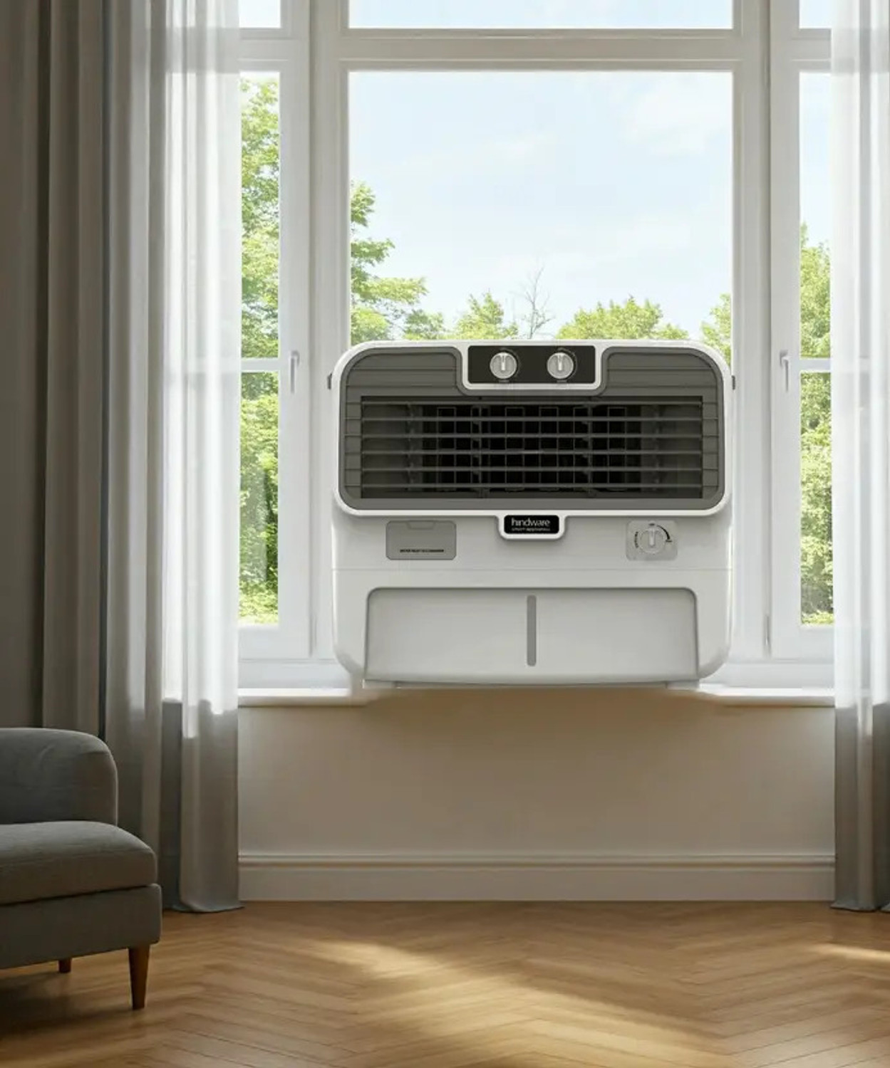 Image of Hindware Smart Appliances 50 L Window Air Cooler Inverter Compatible