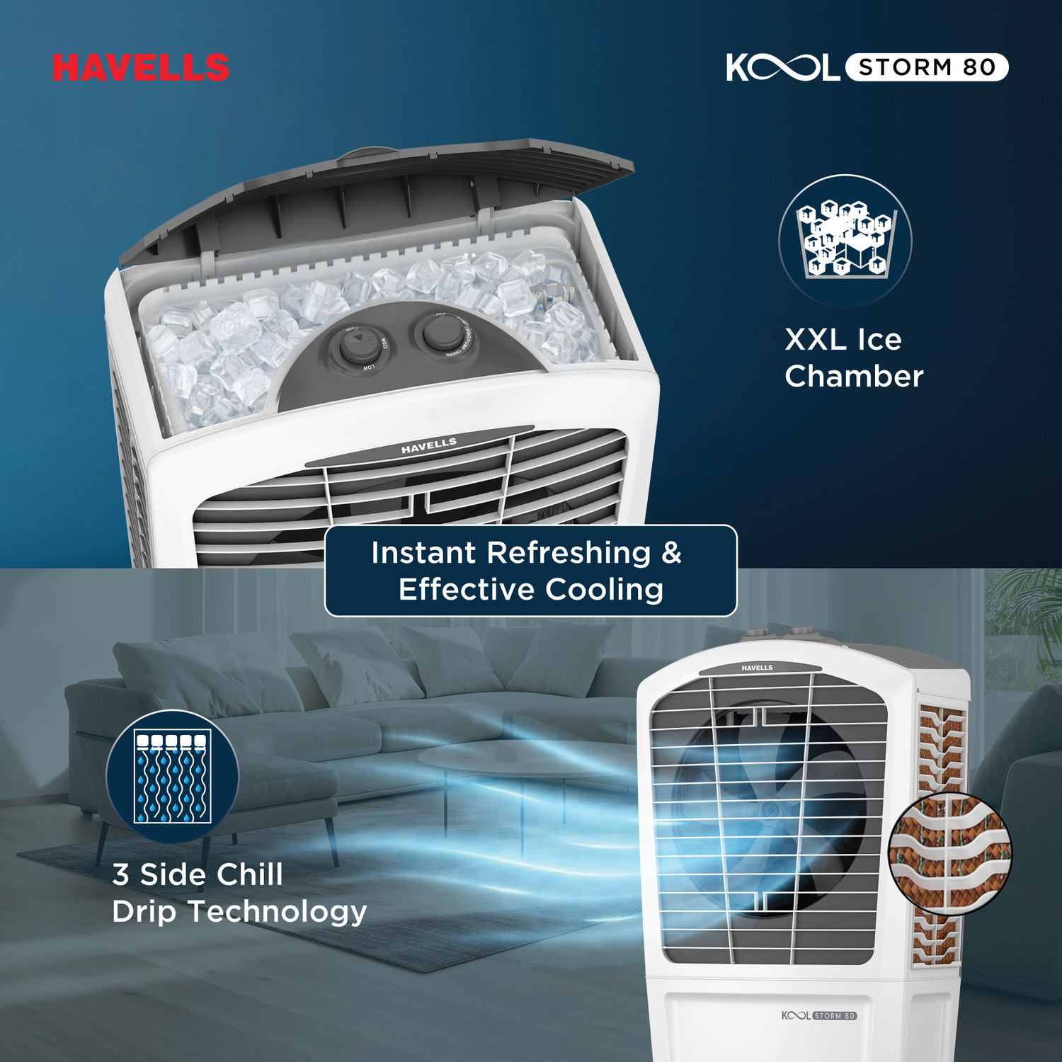 Image of HAVELLS 80 L Desert Air Cooler