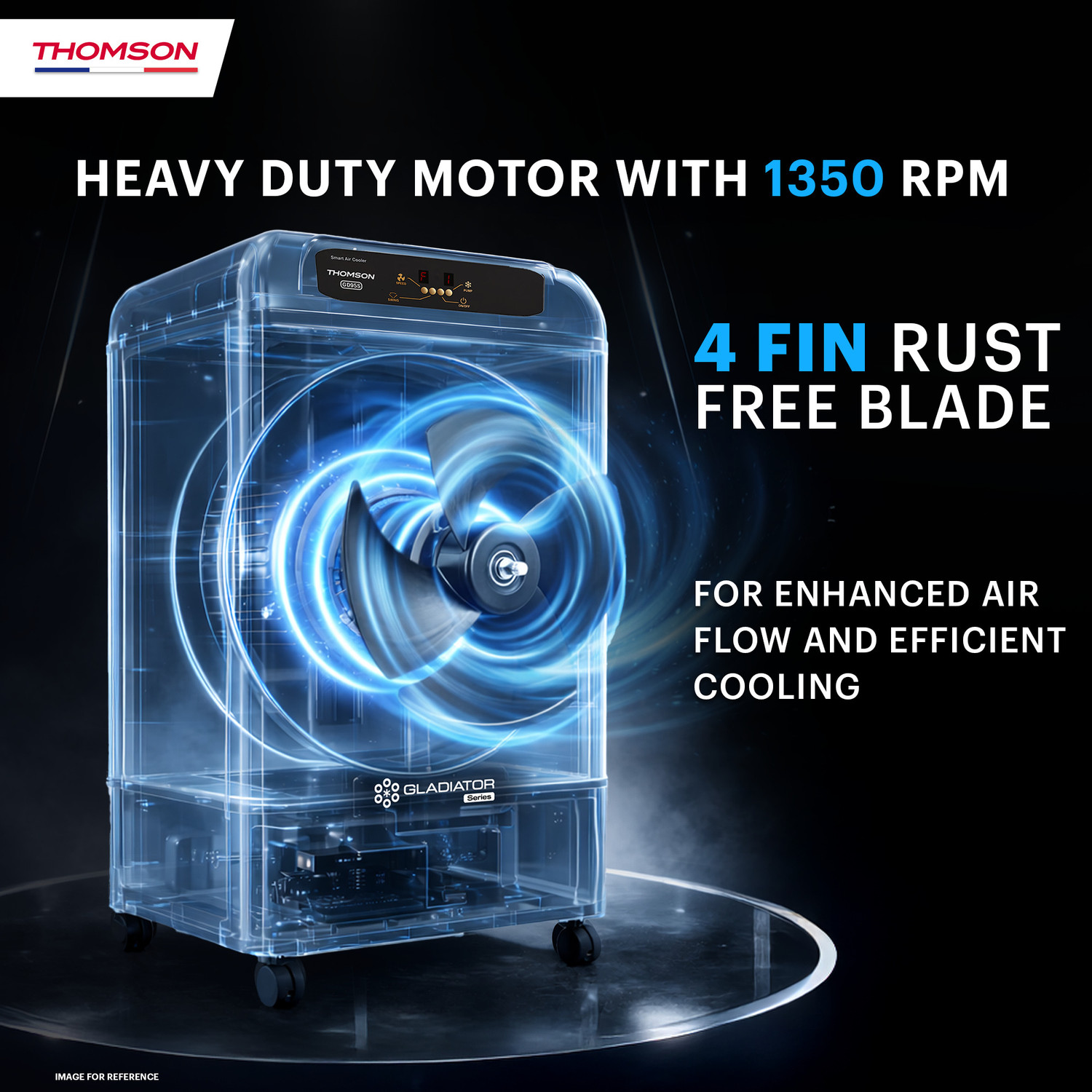 Image of Thomson 95 L Desert Air Cooler With Smart Remote Control Technology