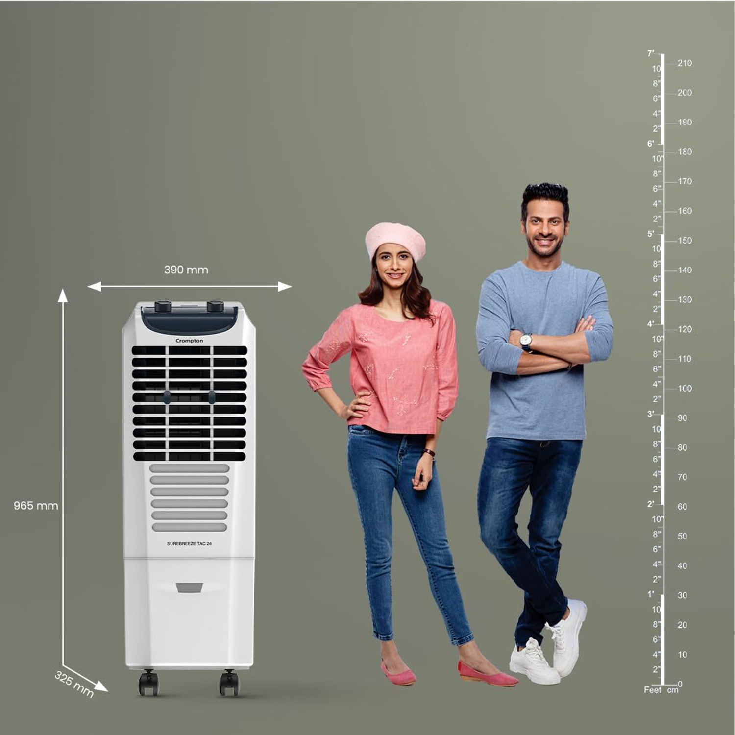Image of Crompton 24 L Tower Air Cooler