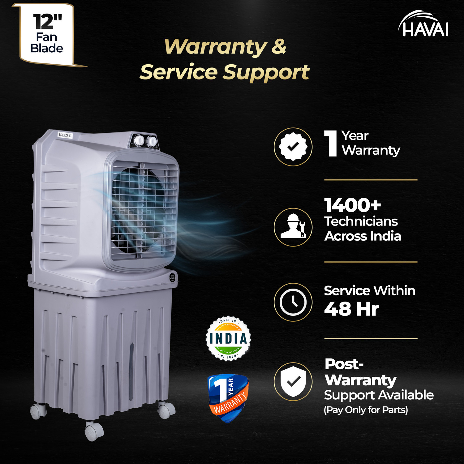 Image of Havai 50 L Room /Personal Air Cooler