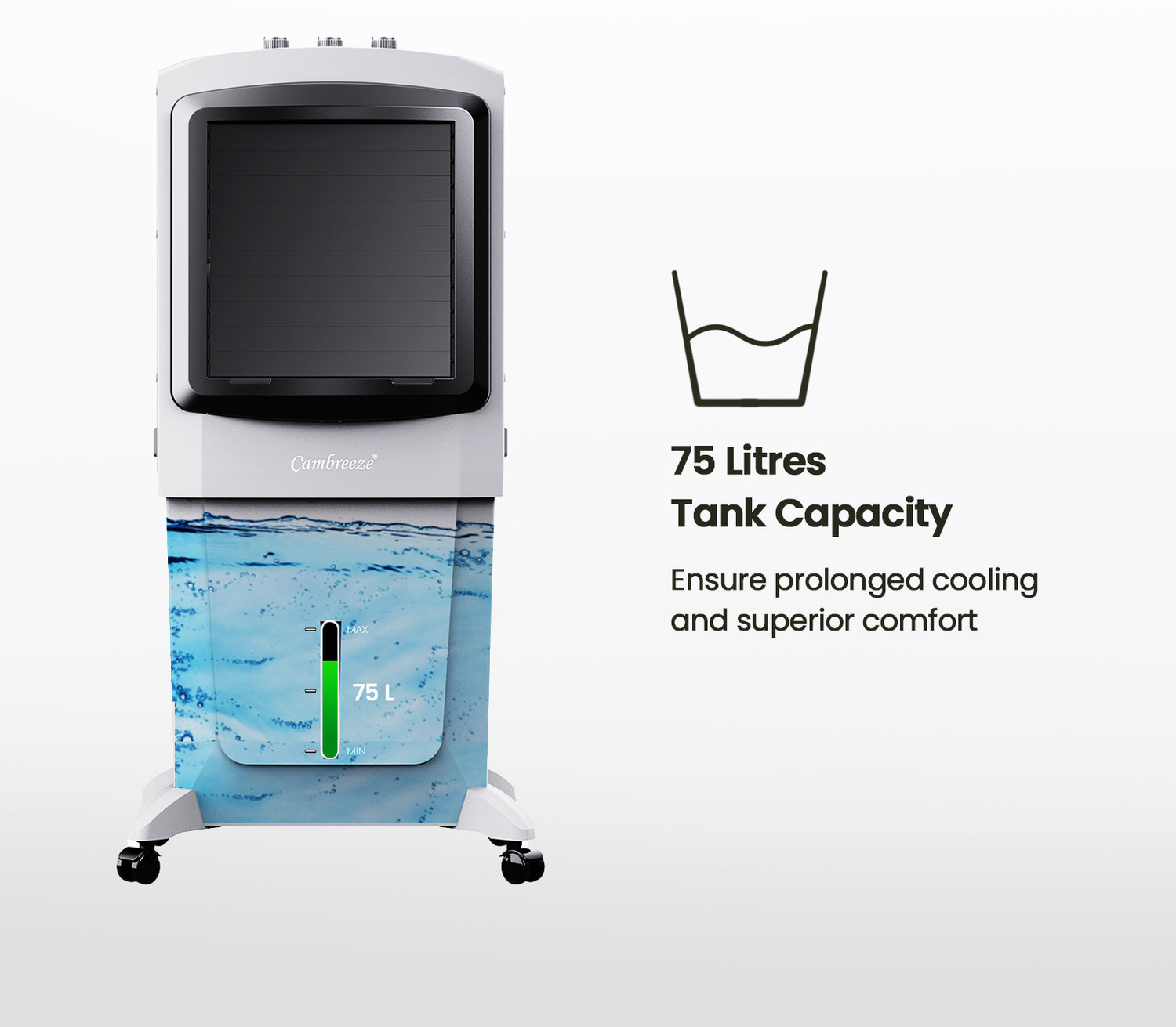 Image of Cambreeze 75 L Tower Air Cooler