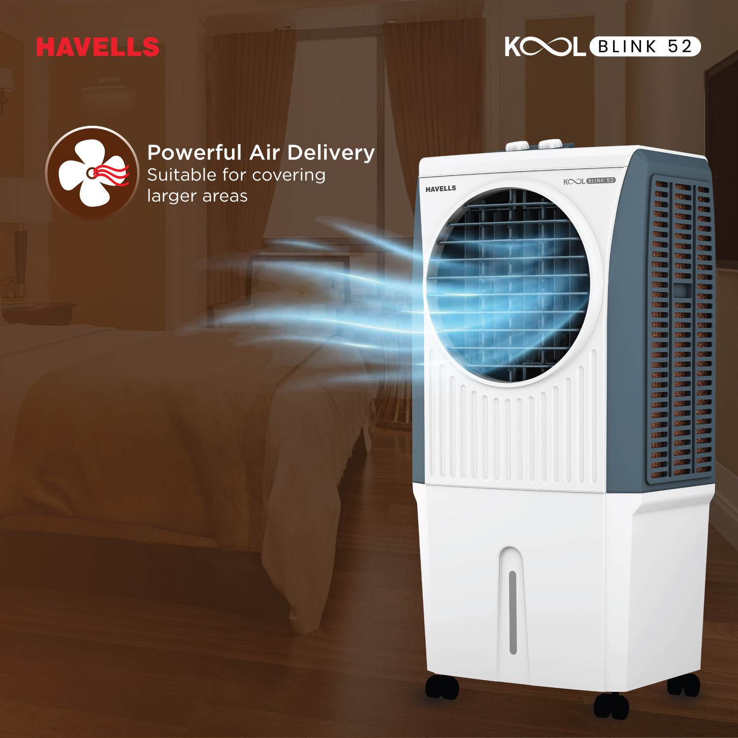 Image of HAVELLS 52 L Room /Personal Air Cooler