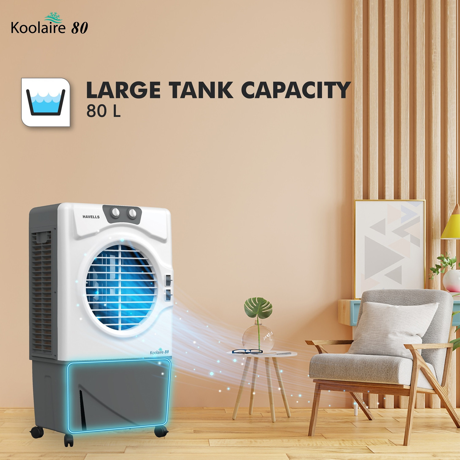 Image of HAVELLS 80 L Desert Air Cooler