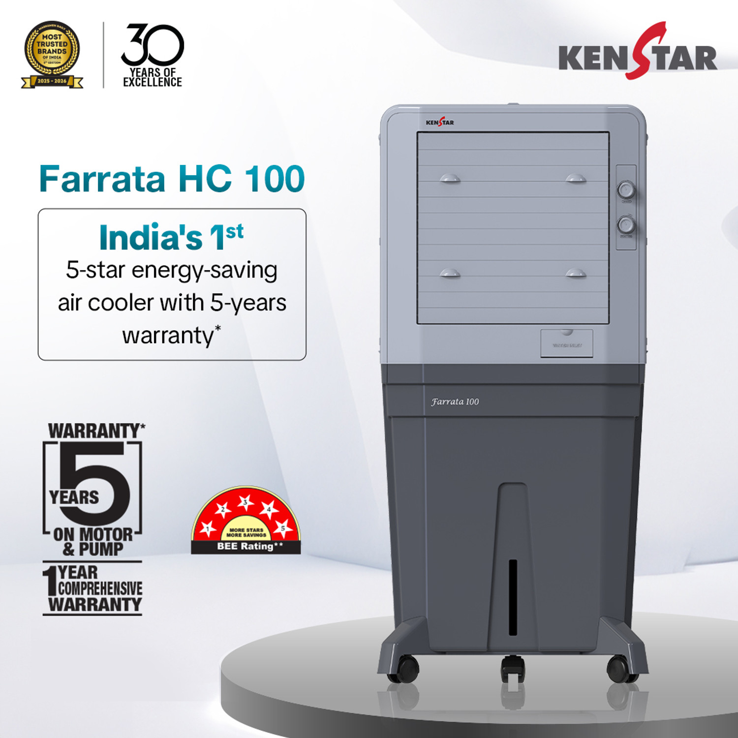 Image of Kenstar 100 L Desert Air Cooler