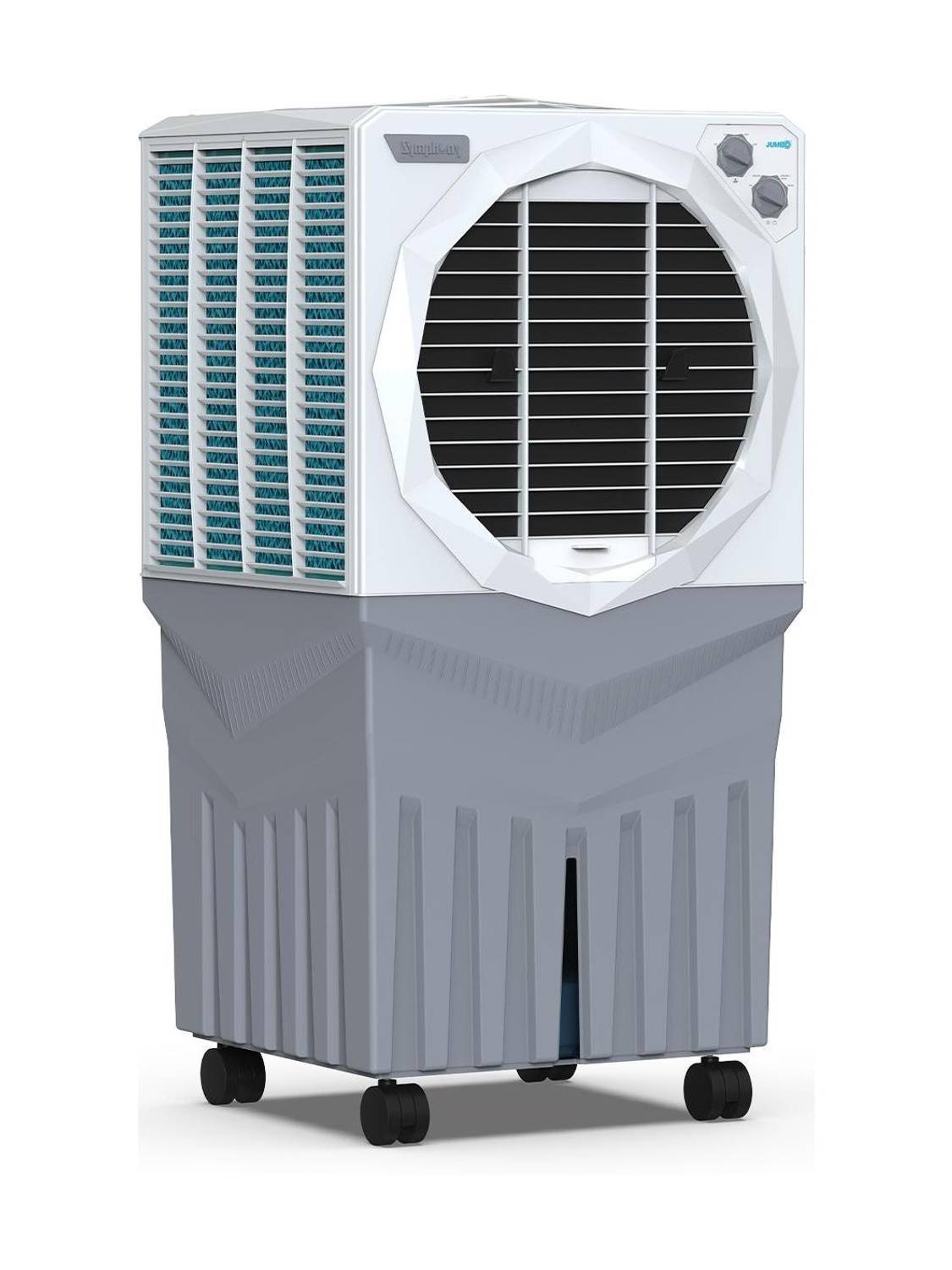 Symphony 200 L Desert Air Cooler Powerful Exhaust Fan | 5 Star Rated | Easy-Fill Technology | Rapid Chill Technology | Honeycomb Cooling Pads | 3-Year Warranty