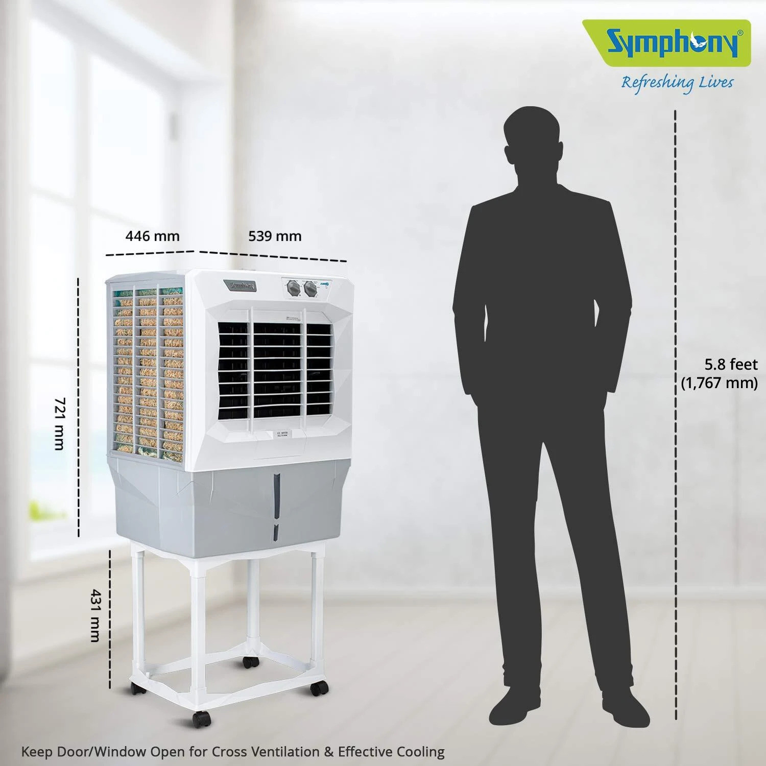 Image of symphony limited 41 L Desert Air Cooler