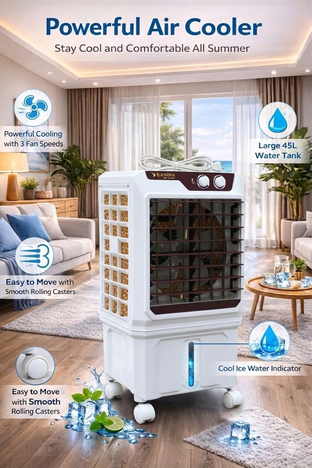 Image of preana 25 L Room /Personal Air Cooler