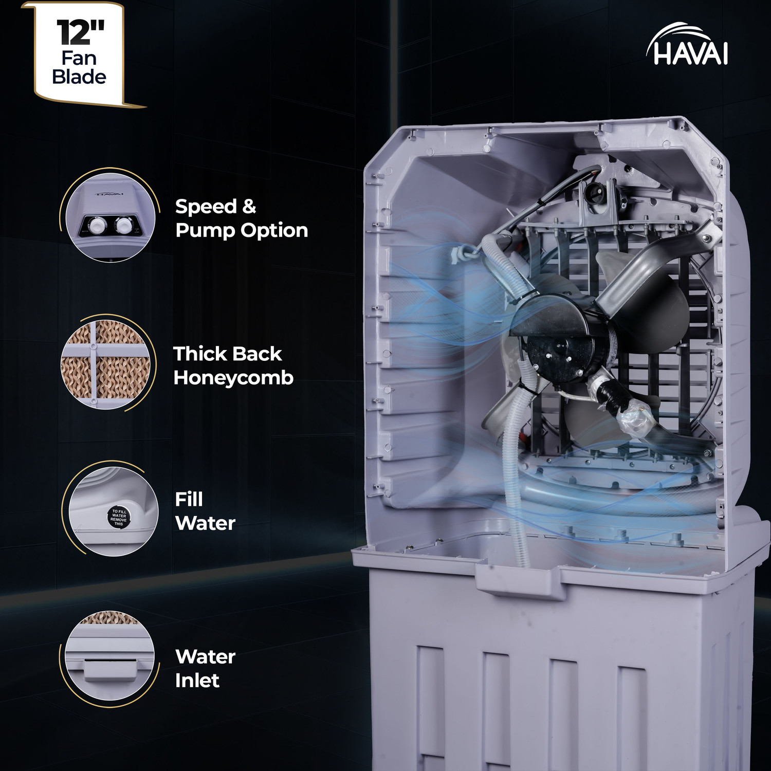 Image of Havai 50 L Room /Personal Air Cooler