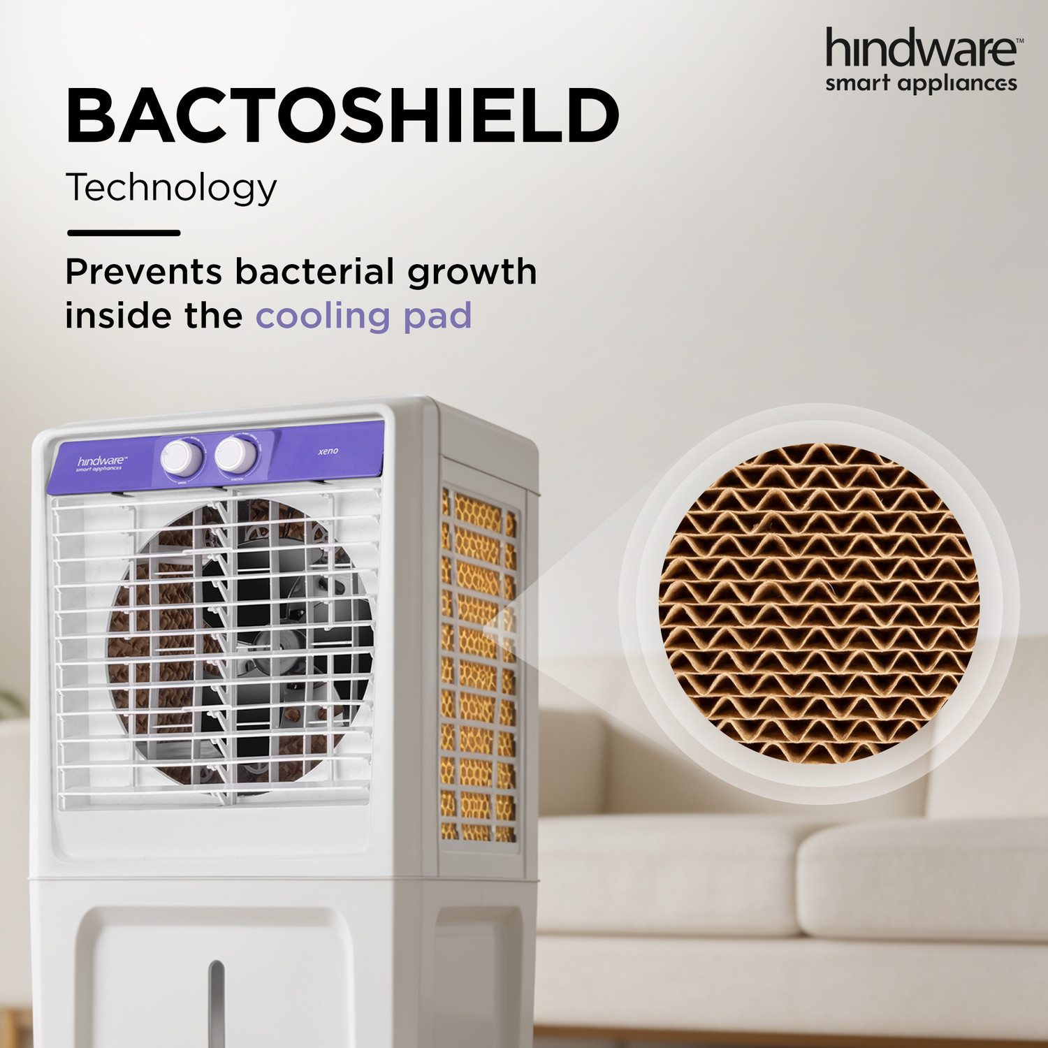 Image of Hindware Smart Appliances 58 L Room /Personal Air Cooler